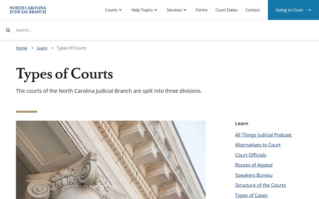 Richmond County Clerk of Superior Court types of courts source